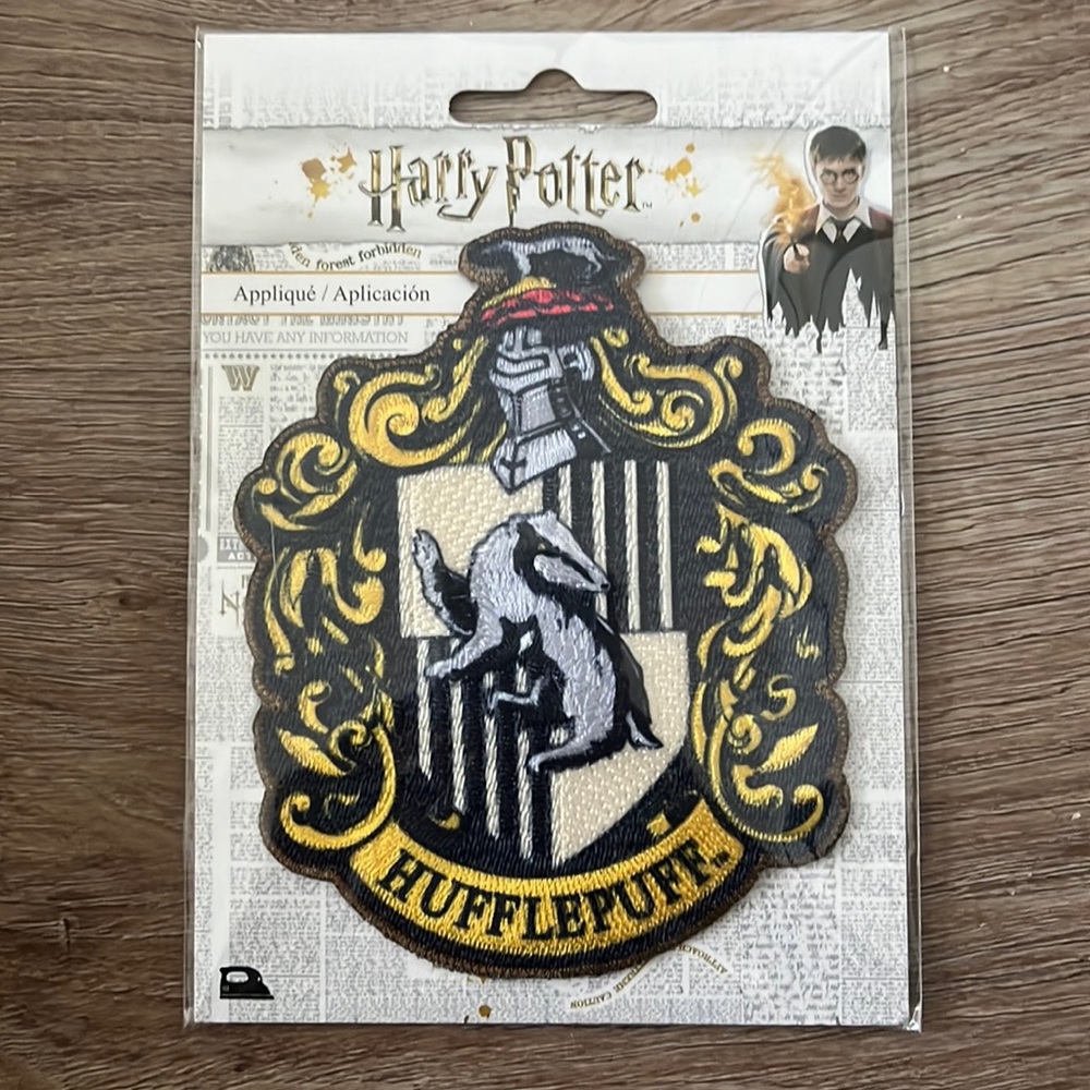 Hufflepuff Iron on patch
